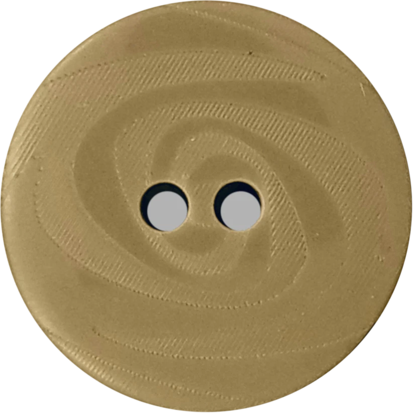 2 HOLE BUTTON TEXTURED SWIRL, SIZE 32L-13/16", SHINY/MATTE COMBO FINISH, 1 GROSS - Image 3 of 4