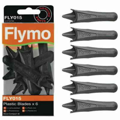 FLYMO Plastic Blade Pack Of For MC30 Micro Compact 30 Hover
