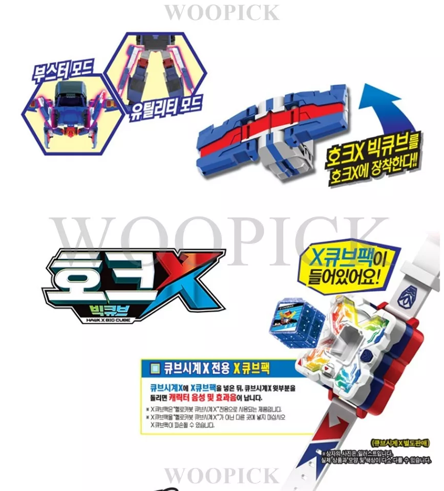 Hello Carbot HAWK X BIC CUBE Blue Transformer Robot Car Figure Toy New 2024 - Image 4 of 4