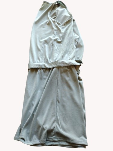 Wonder Nation Romper Girls 14 Sage Waist Tie Sleeveless Summer School - Picture 10 of 11