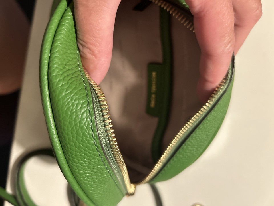 Michaek Kors Round Canteen Crossbody Bag Green eBay