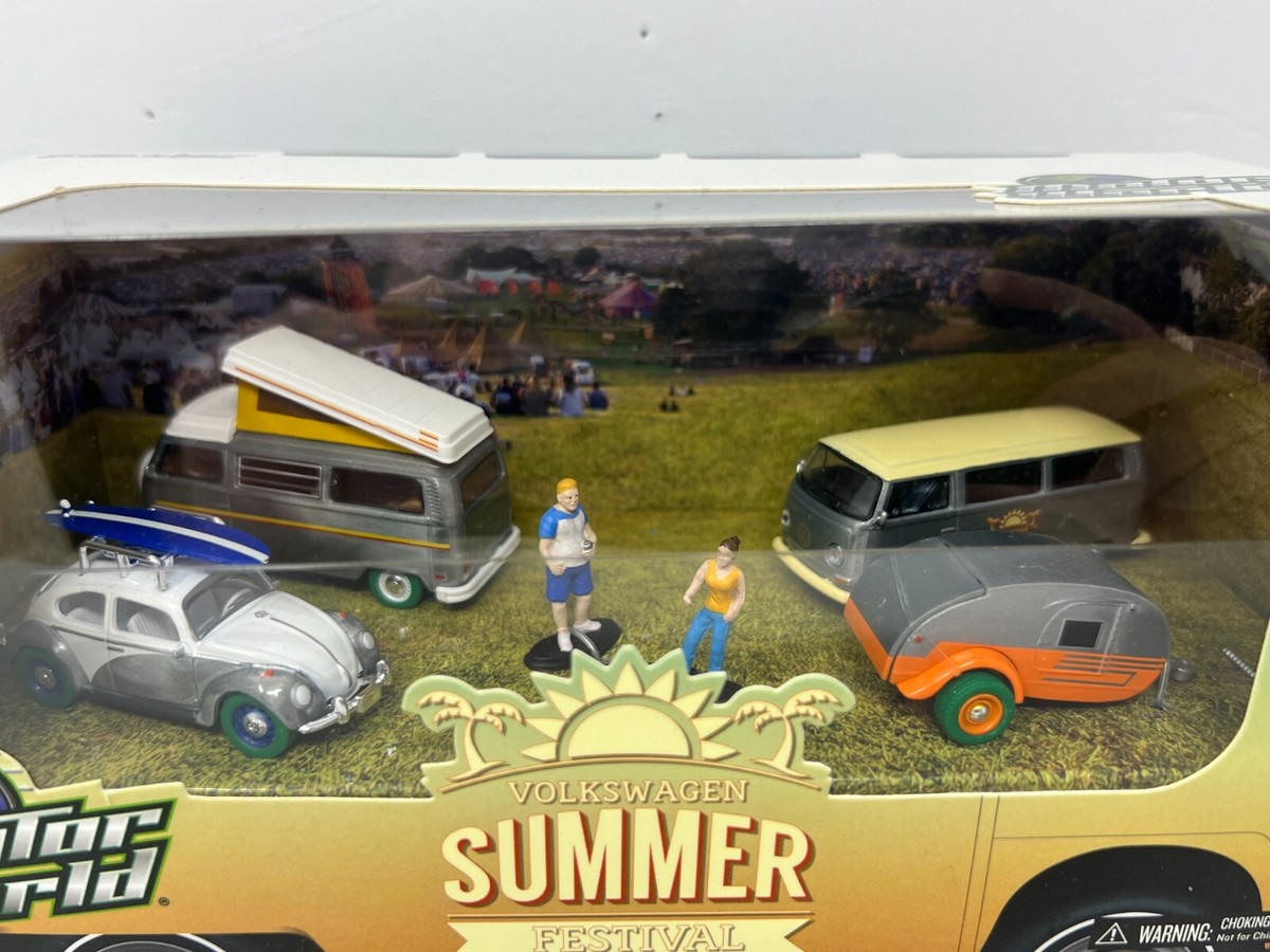 Greenlight Diorama Motor World Volkswagen Raw Green Machine Chase