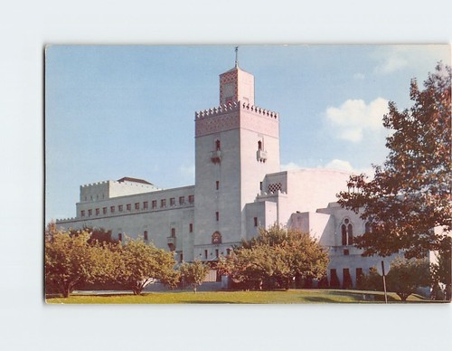 Postkarte Zembo Moschee Harrisburg Pennsylvania USA