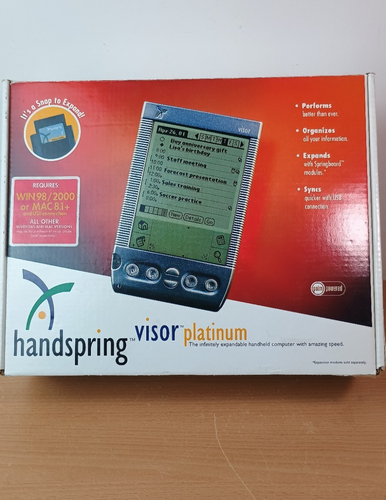 Handspring Visor Platinum PDA Staples Handheld Computer - Picture 10 of 13