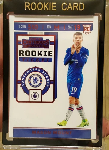 🔥 Mason Mount 2019 Panini Contenders Rookie Ticket Card Red Foil RC SSP Chelsea
