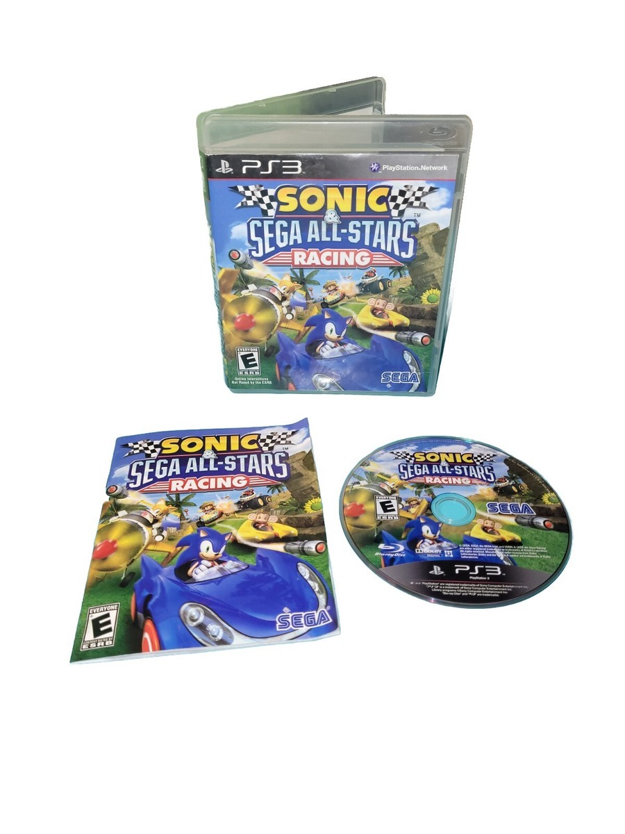 Sonic SEGA All-Stars Racing PS3 PlayStation CIB Tested