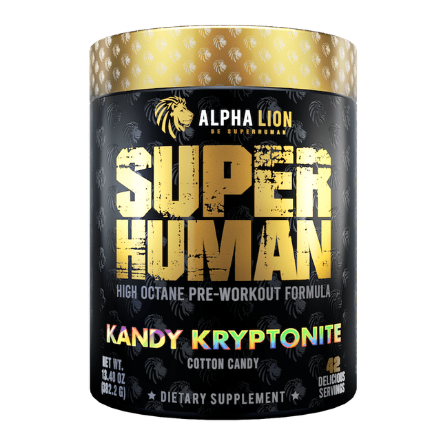 SUPER HUMAN by ALPHA LION extreme superhuman komodo pump preworkout