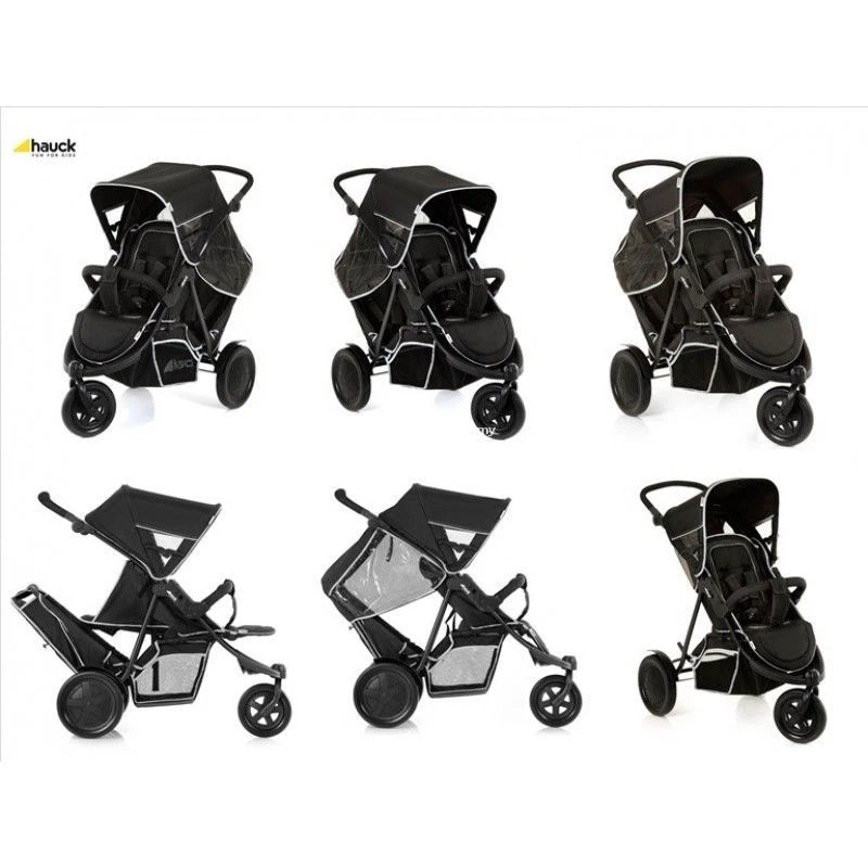 RANGE OF HAUCK STROLLERS FREERIDER SHOPPER TRAVEL SYSTEM 0+ MONTHS 3 IN 1