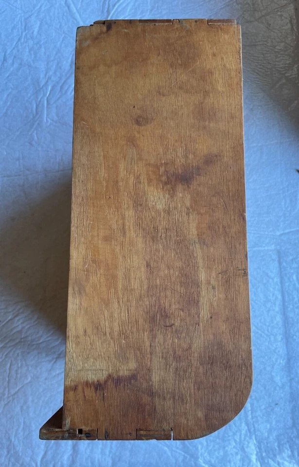 ancien casier caisse boite rangement bois atelier métier - Photo 3/3