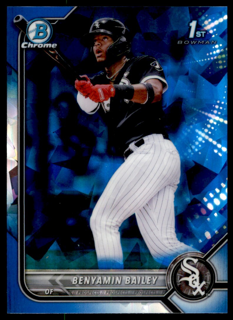 2022 BOWMAN SAPPHIRE EDITION 1ST BENYAMIN BAILEY CHICAGO WHITE SOX #BCP-8