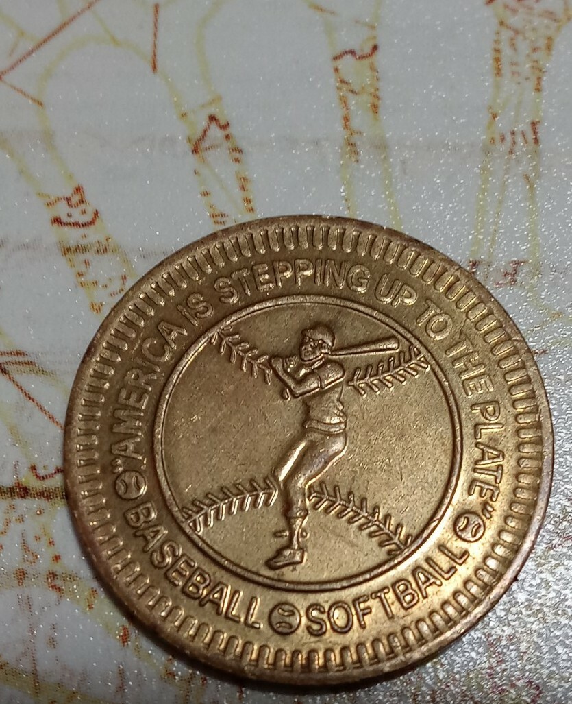 Vintage ABC Automated Batting Cages Salem, Oregon Token eBay