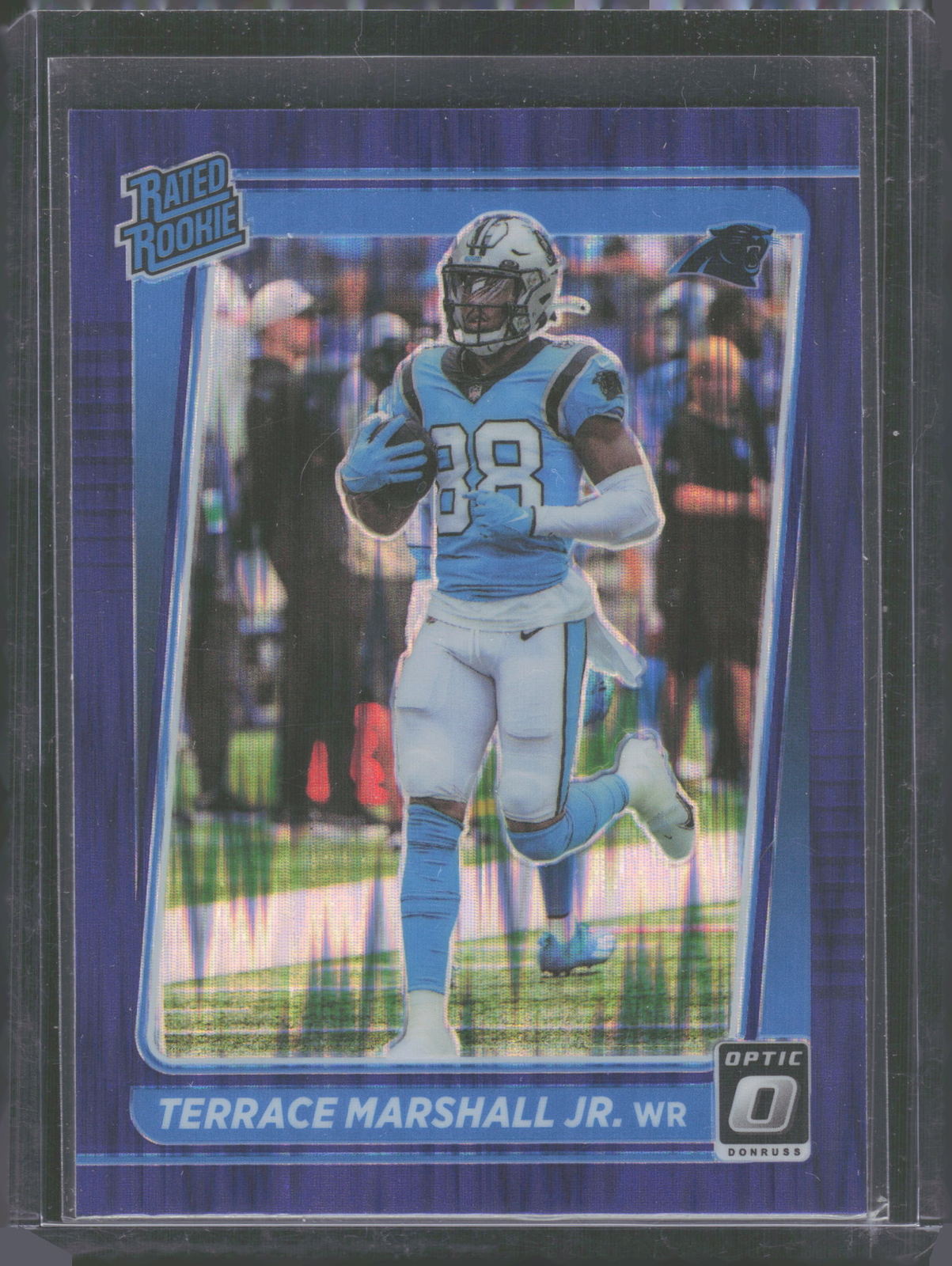 2021 Donruss Optic Purple Shock #218 Terrace Marshall Jr. RR