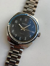 Vintage RARE WOMen Watch MONVIS 17 RUBIS FOR PARTS BALANCE IS OK CAL INT 7457