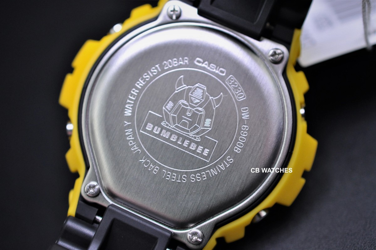 Casio Transformers x G-Shock Bumbleb DW-6900BUMB22-9PFT
