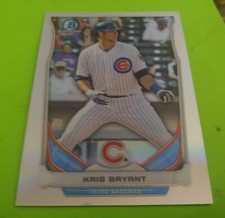 2014 Kris Bryant Bowman Chrome Draft Top Prospects Refractor ROOKIE Card #CTP-62