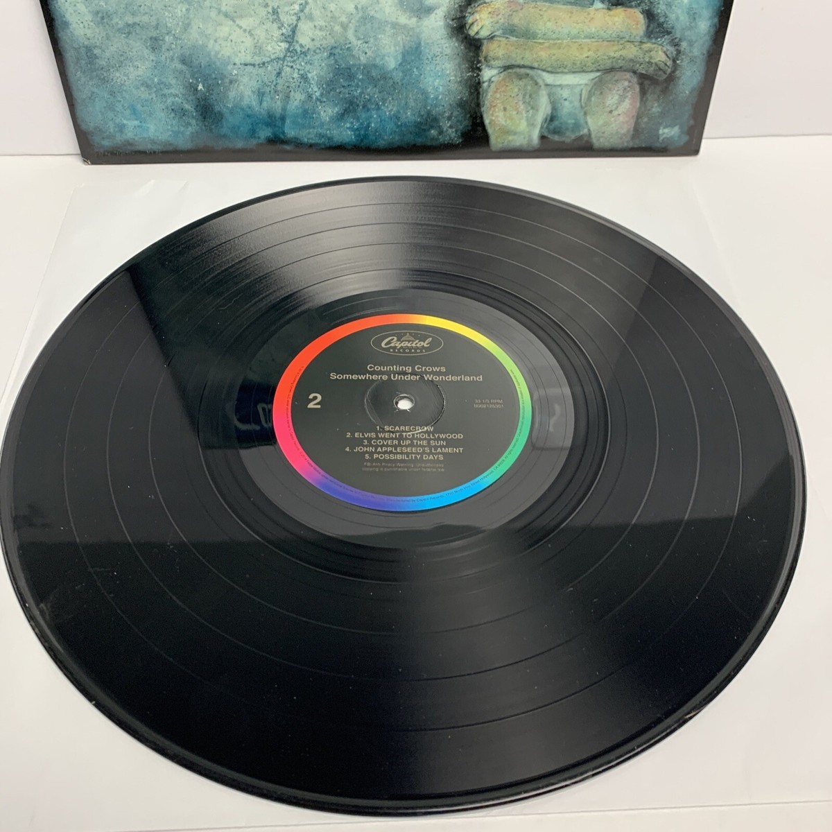米LP Counting Crows Somewhere Under Wonderland B002125301 Capitol Records 未開封 /00400 Somewhere Under Wonderland by Counting Crows gatefold LP
