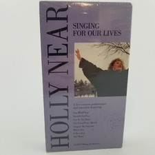 Holly Near Singing For Our Lives Concert VHS New Sealed