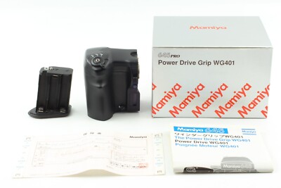 Ex+5 Box] Mamiya Power Drive Grip Motor Winder WG401 for 645 PRO
