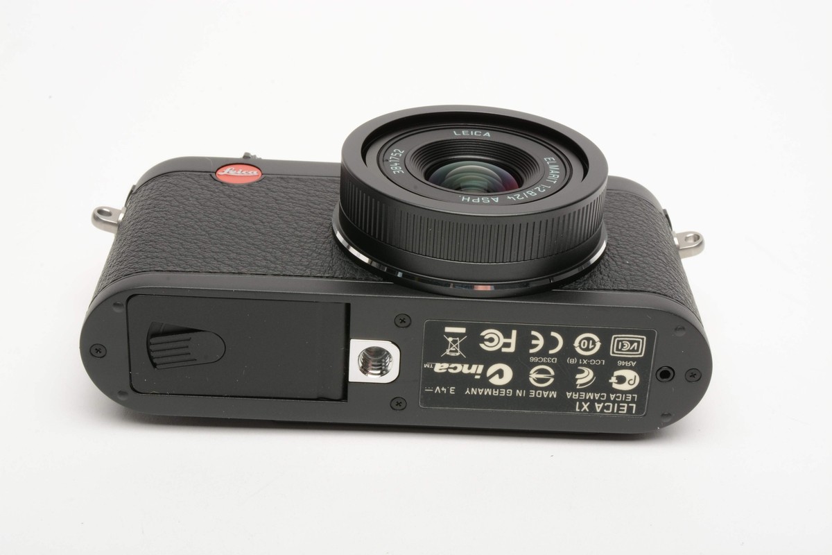 Leica X1 black 12.2MP Digital Point&Shoot, Mint, Boxed | eBay
