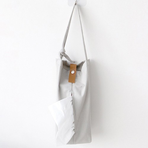 Canvas Cloth Tissue Box Hanging Napkin Paper Holder for Home Car Nordic Livin Pe - Picture 10 of 13