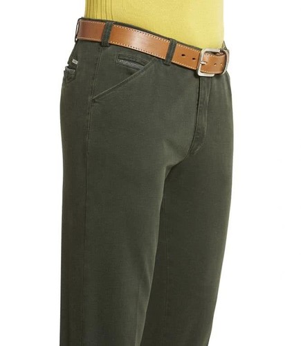 MEYER CHICAGO HEAVY COTTON TROUSERS in 