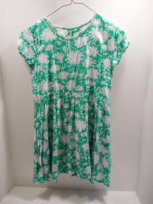 old navy green floral dress