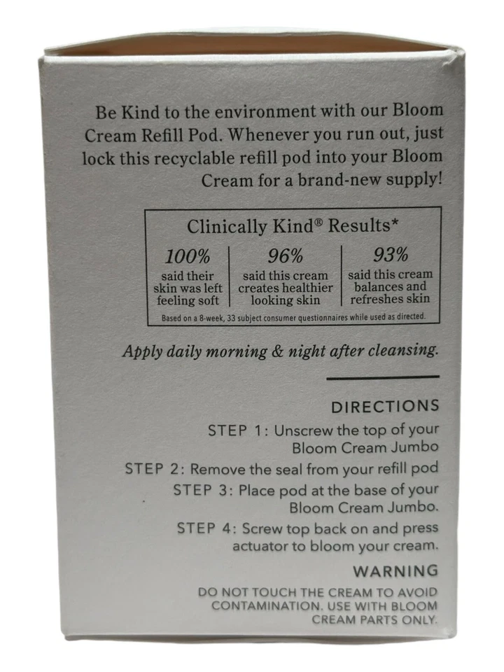 BEEKMAN 1802 Bloom Cream REFILL POD Hidratante Diario con Leche de Cabra 3.38 OZ Foto 4 de 4