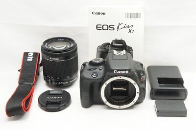 Canon Canon EOS Kiss X7 Body EF-S 18-55 IS STM Lens Kit DSLR Camera 220714e  | eBay