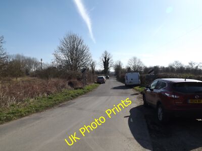 Photo 6x4 Station Road, Woolhampton Near the Cricket Ground c2015