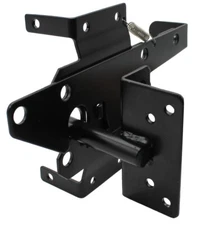 VINYL FENCE GATE LATCH (Black or White Vinyl Gate Latch) - Vinyl Gate Hardware