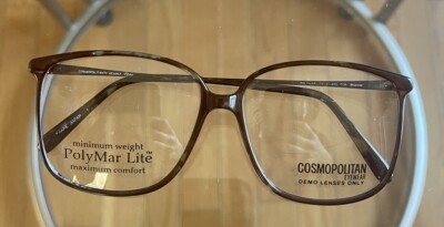 Vintage Brand New Cosmopolitan  Eyeglass Frame Japan Min.weight Max.comfort 140