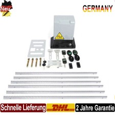 Schiebetorantrieb Jet Komplett Set 1200/1800KG & 6m Zahnstange Schiebetor Motor