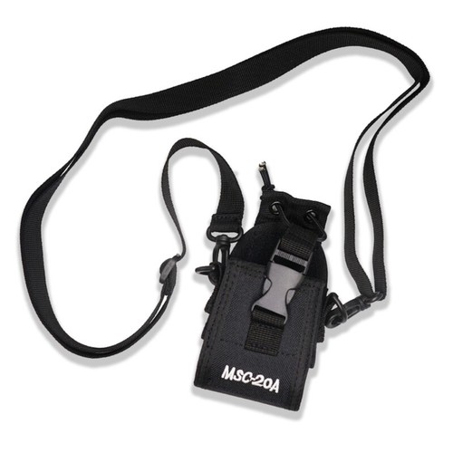 Nylon Belt Bag Two Way Radio Case With Adjustable Strap for Handsfree Carrying - Zdjęcie 7 z 8