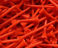 Golf Tees TRUESTRIKE 3 1/4 Citrus Orange 3.25 Premium Golf Tees