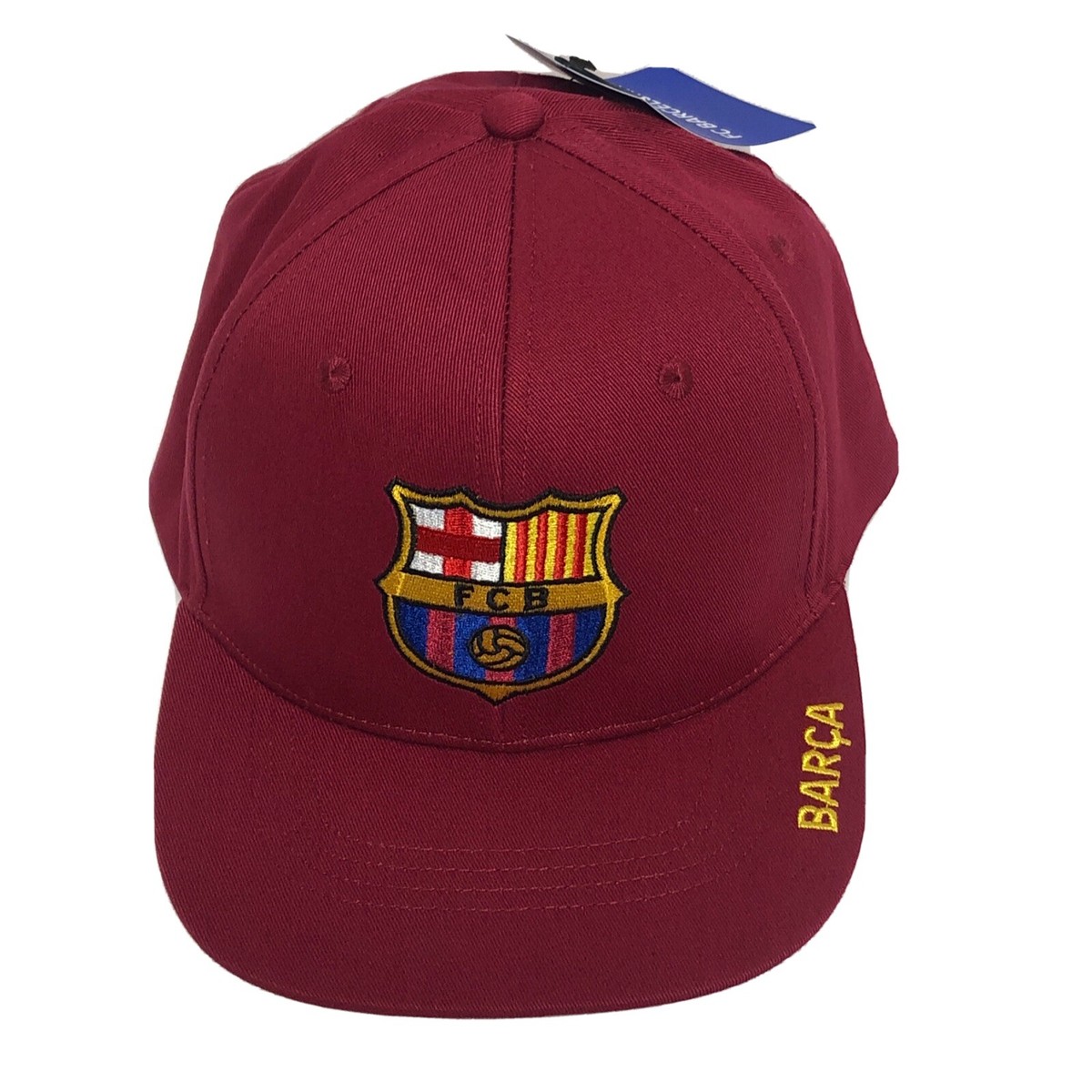 FC Barcelona キャップ 帽子 FC Barcelona Barca Soccer Snapback Hat One Size Official Product