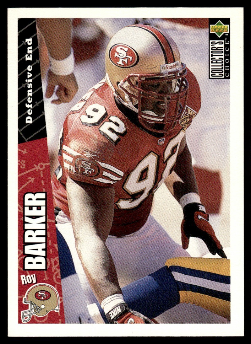 1996 Collector's Choice Update Roy Barker Minnesota Vikings #U147 22206