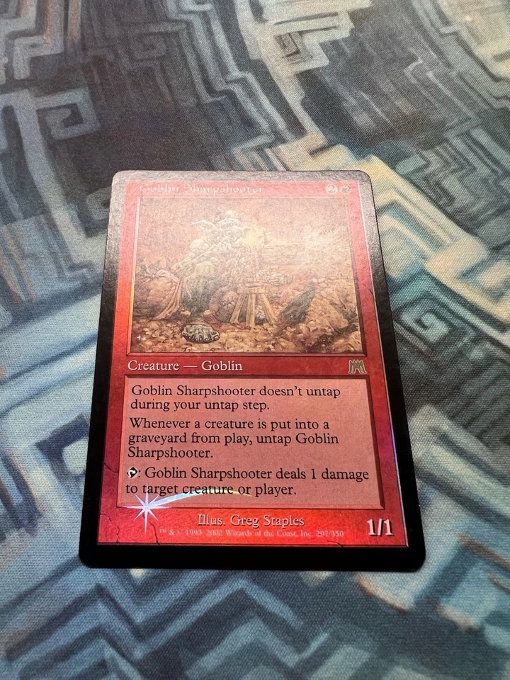 MTG Foil Goblin Sharpshooter EX/LP+ Onslaught - Image 2 of 4