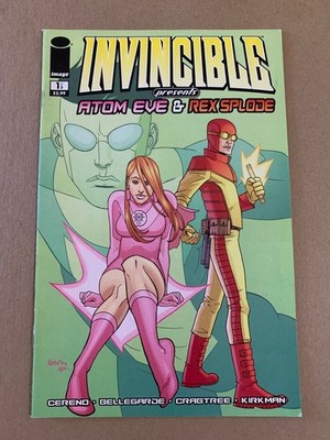 INVINCIBLE PRESENTS: ATOM EVE & REX SPLODE #1 IMAGE COMICS 2009, VG 1ST PRINTING