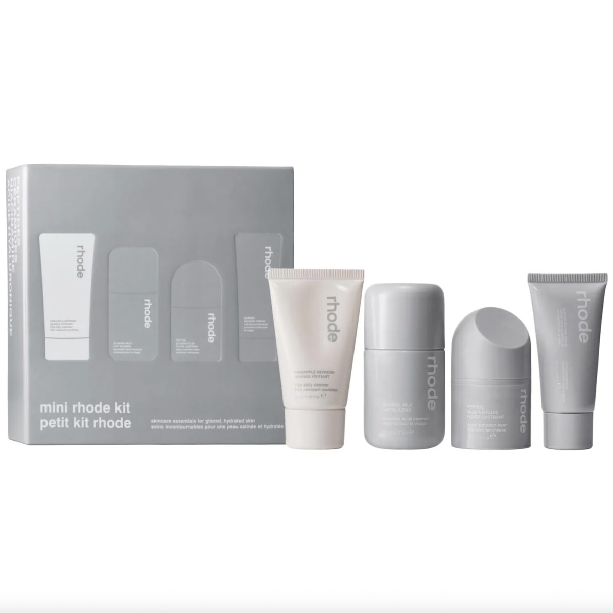 rhode Mini Rhode Kit Glazed Skincare Essentials | eBay