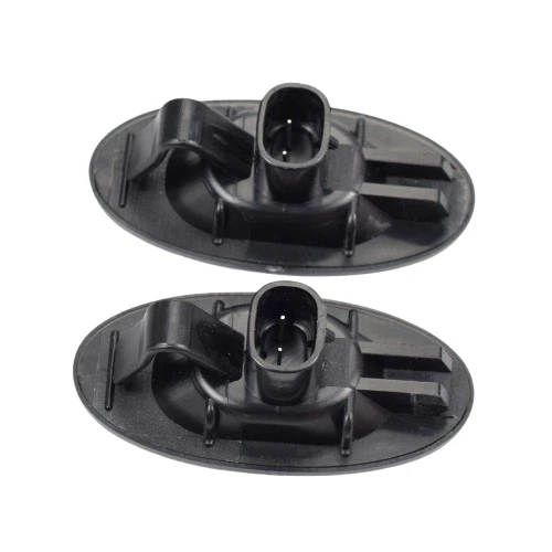 2 件动态琥珀烟熏镜头侧标记转向信号灯适用于 2011-14 马自达 2 Y — 第 2/4 张图片