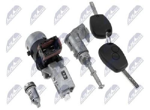 Nty Lock Cylinder Kit + Ignition For Renault Kangoo 2008 - Image 4