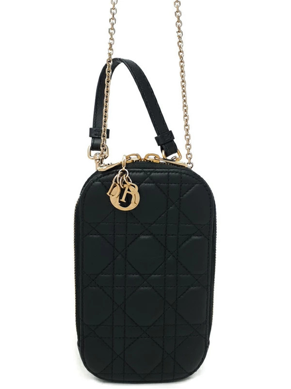 Dior フォンホルダー Christian Dior Lady Phone Holder 2WAY smartphone case, chain