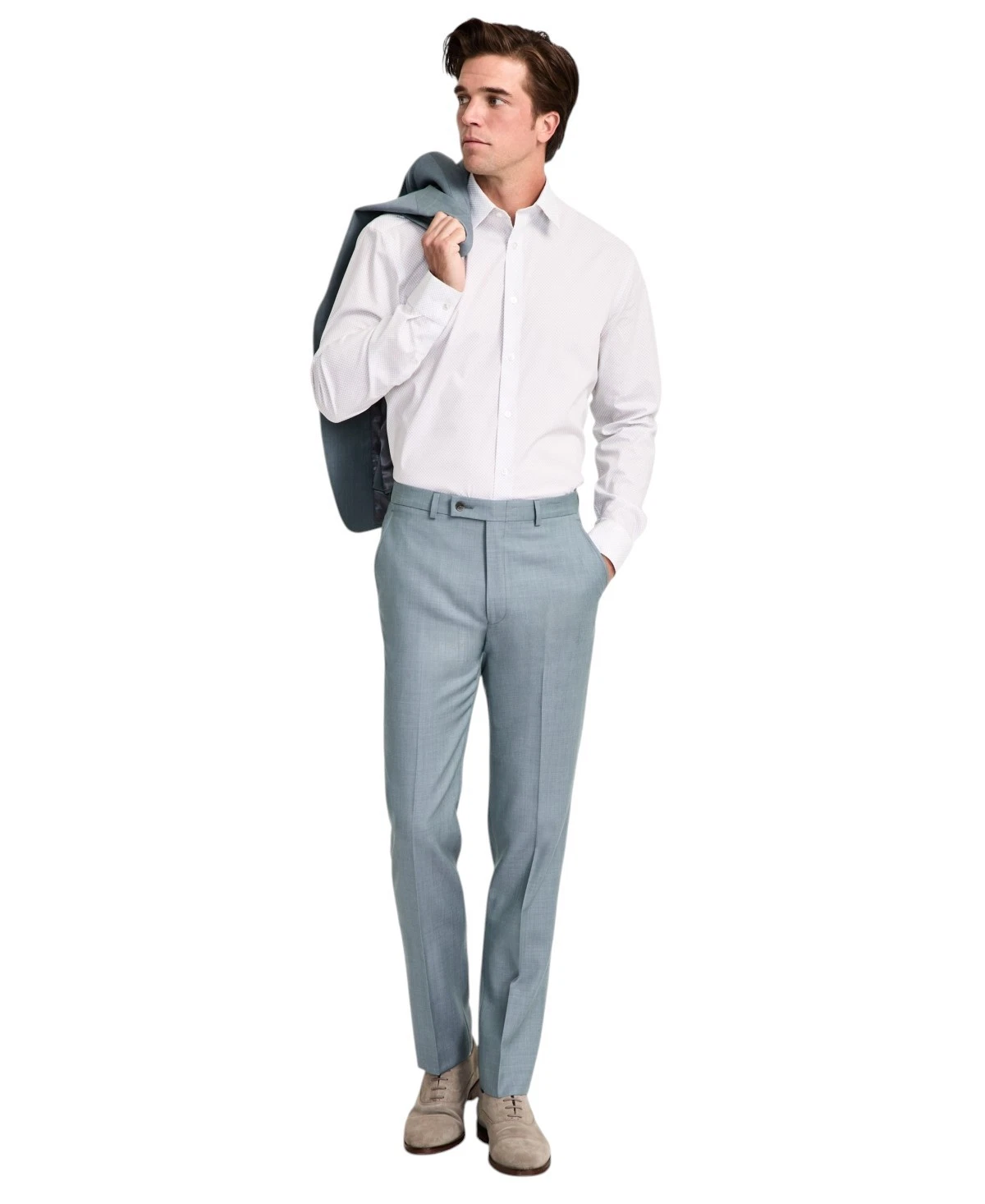 Calvin Klein Mens Slim fit Dress Pants 40 / 30 Sage Green Solid Stretch
Opens in a new window or tab