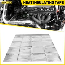 Silver Heat Barrier Reflect Sheet Self Adhesive High Temp Heat Shield Wrap Heat