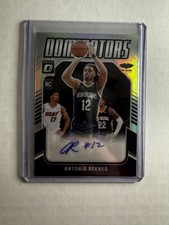 2024-25 Panini Donruss Optic - Rookie Dominator Signatures Antonio Reeves...
