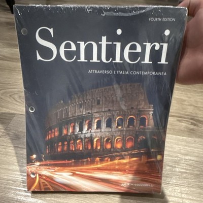 Vista Higher Learning Sentieri Italian Language Course Book 4th Ed Cozzarelli