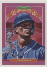 2020 Panini Donruss Optic Diamond Kings Retail Pink Prizm Jorge Soler #19 3x0