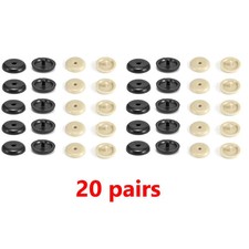 1020pairs Car Seat Belt Stop Button Clips Fastener Retainer Seatbelt Adjuster