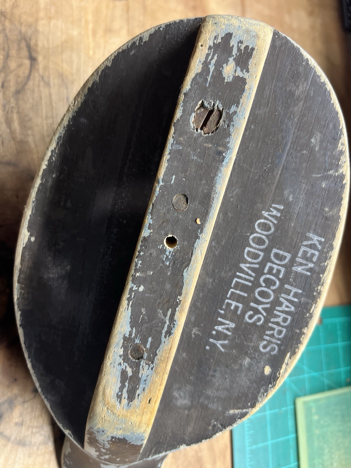 Ken Harris Hand Carved Duck Decoy