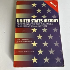 Signed Amsco Advanced Placement Edition United States History -Newman/Schmalbach